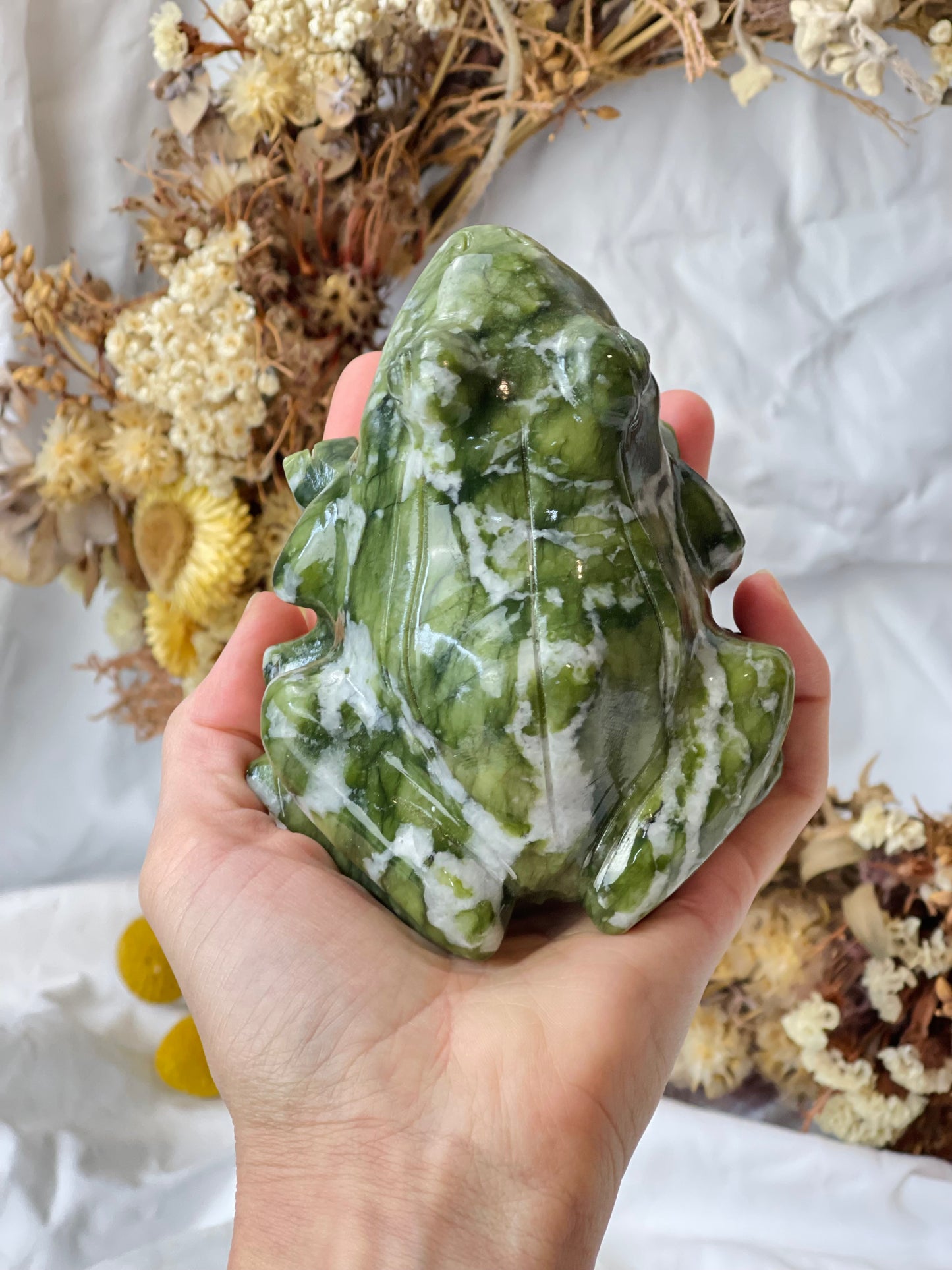 Green Jade Frog | Large #2