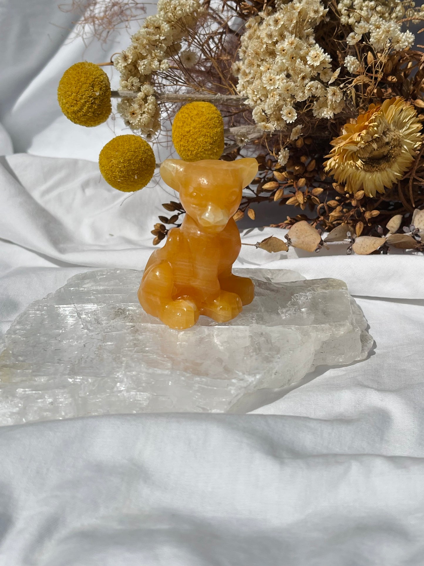 Orange Calcite Nala #1