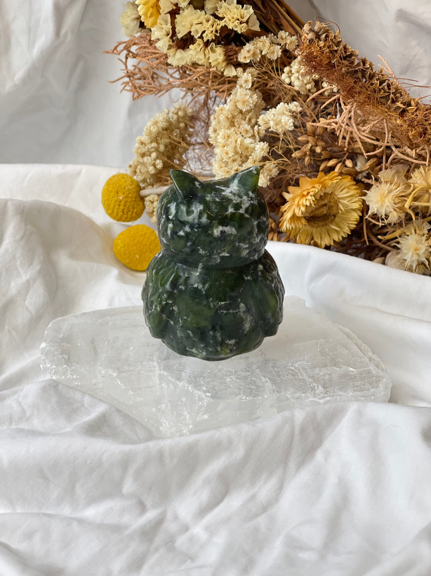 Green Jade Owl #3