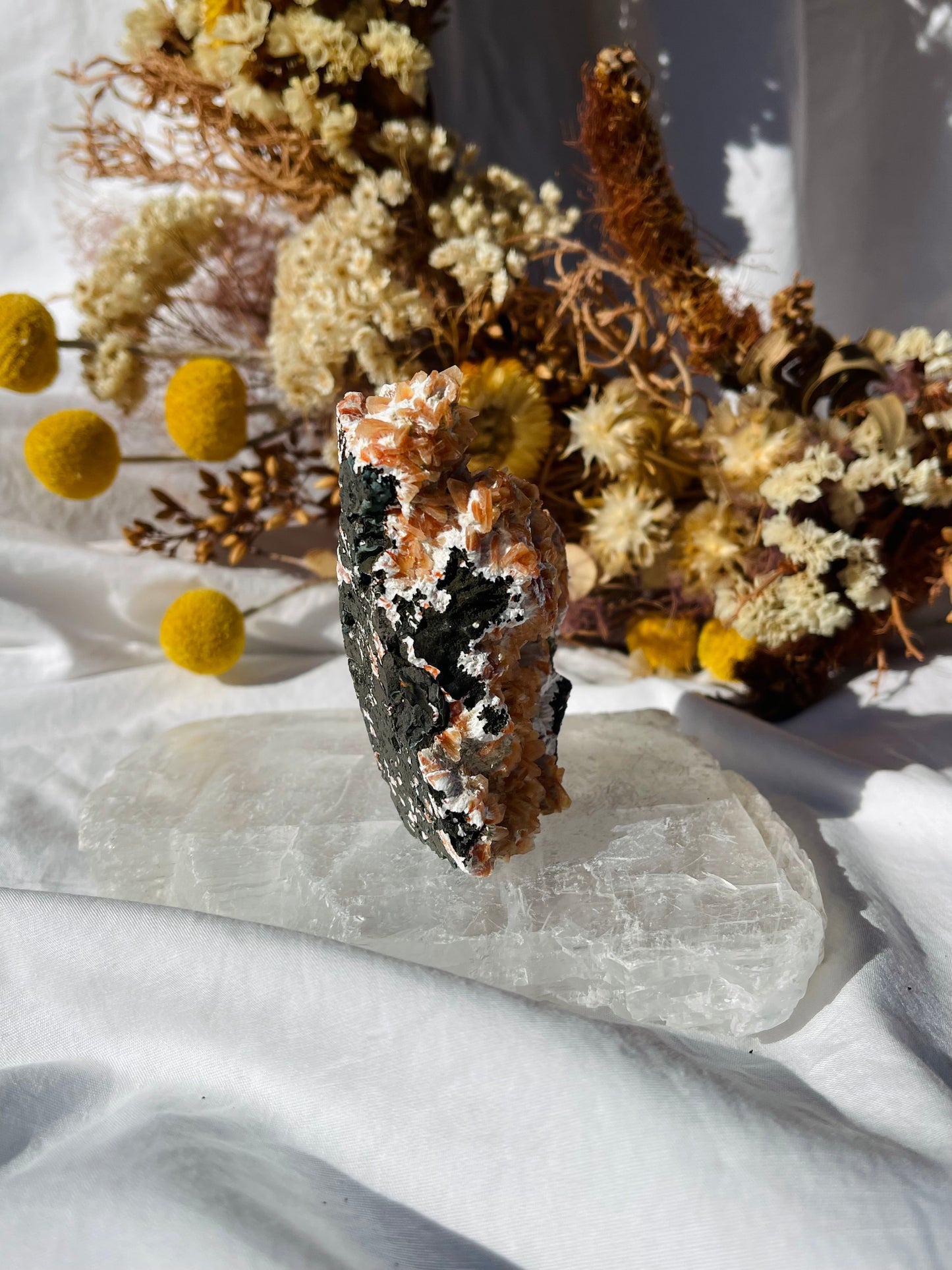 Heulandite on Mordenite Specimen #1