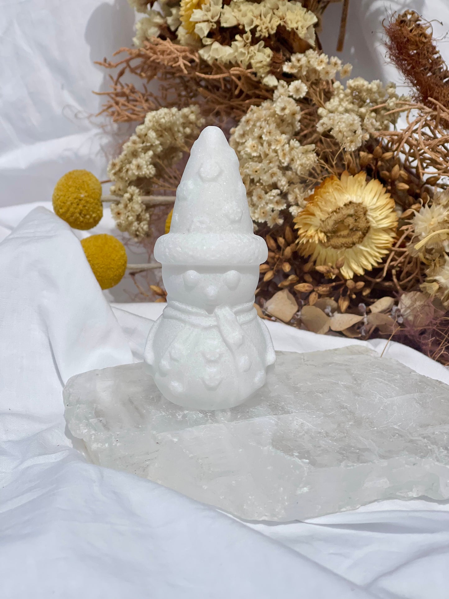 White Jade Snowman