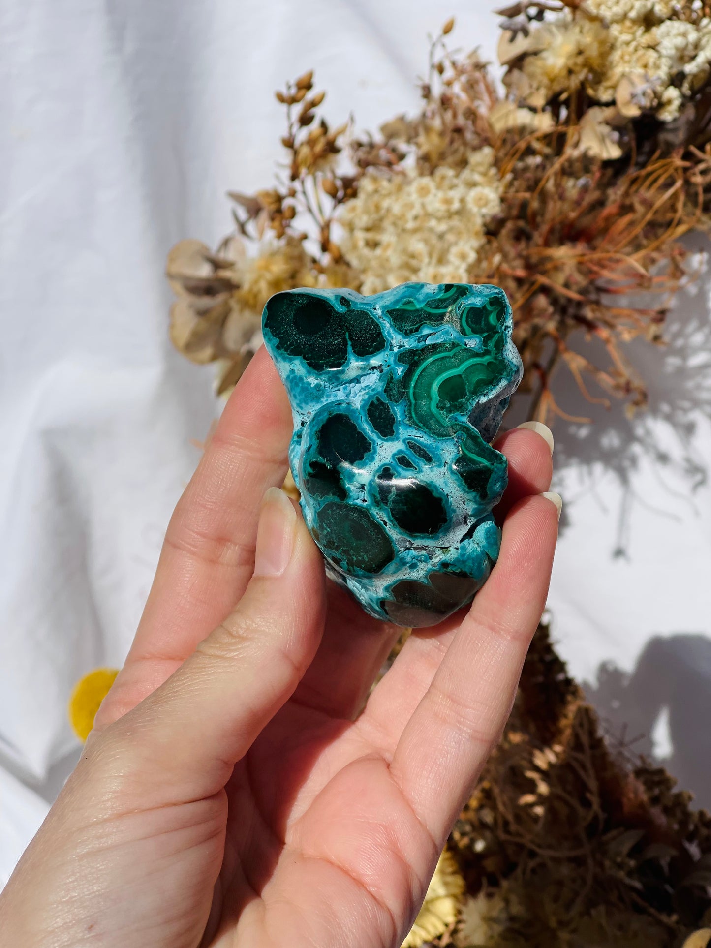 Chrysocolla & Malachite Specimen