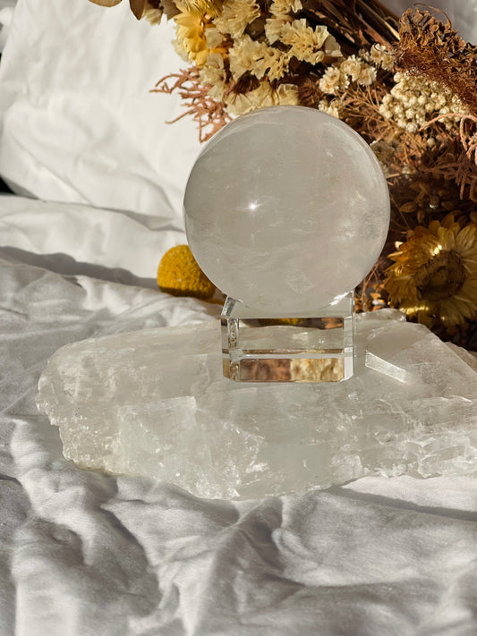 Clear Quartz Sphere
