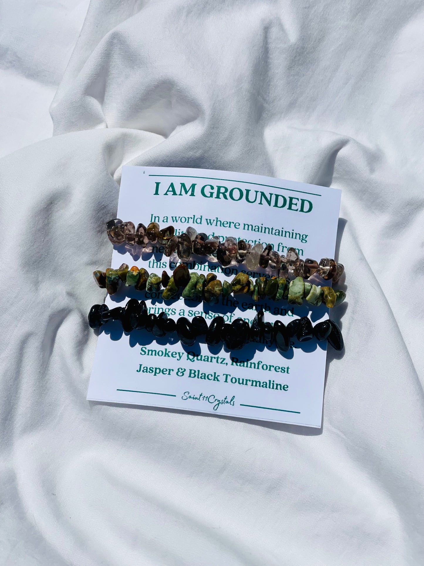 I Am Grounded Bracelet Set