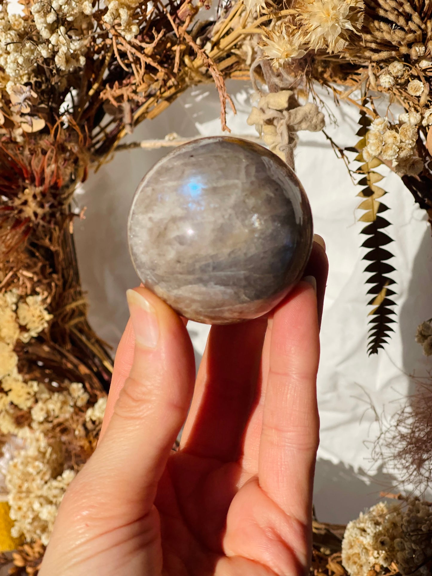 Moonstone Moon Sphere #2