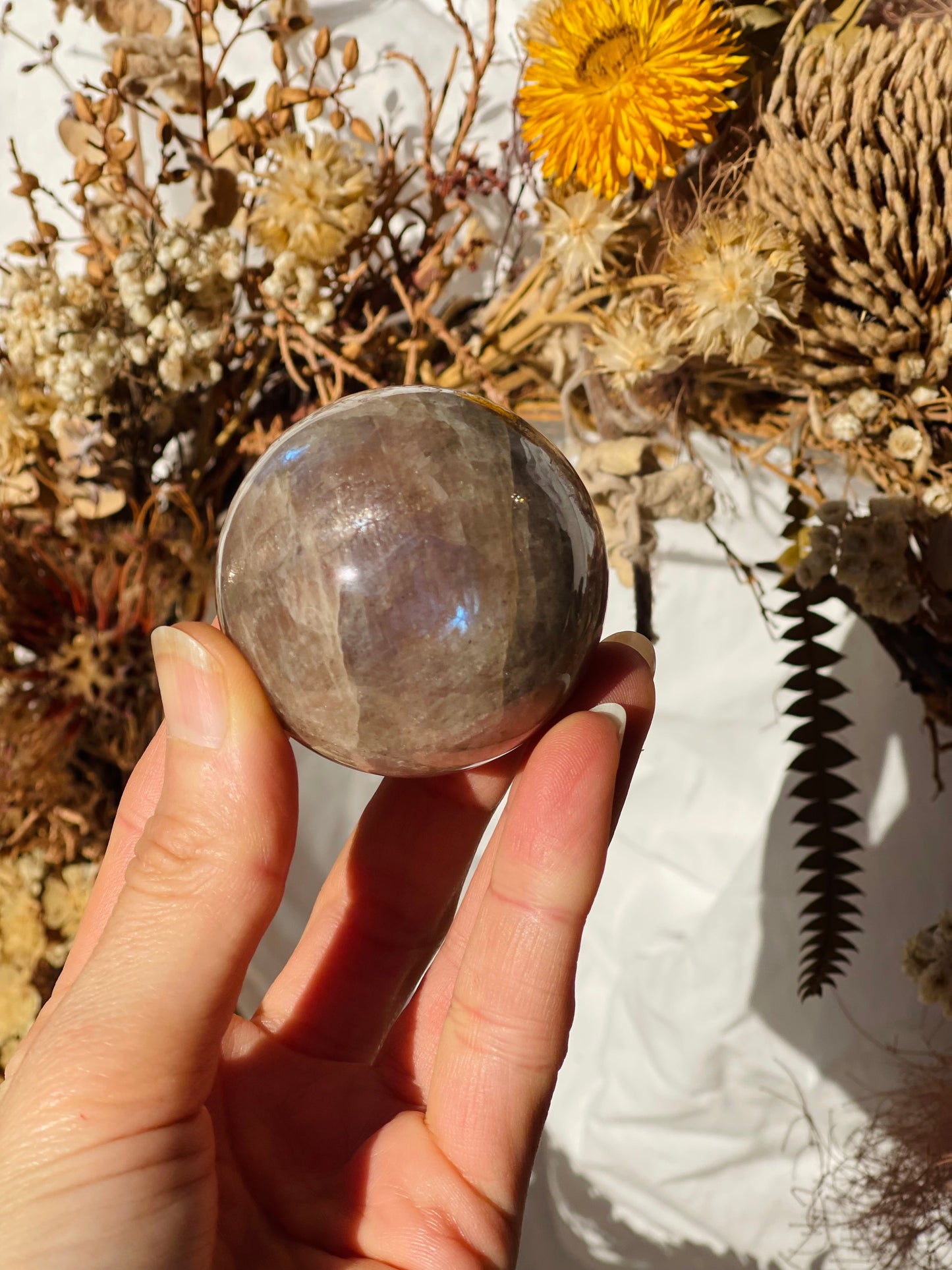 Moonstone Moon Sphere #1