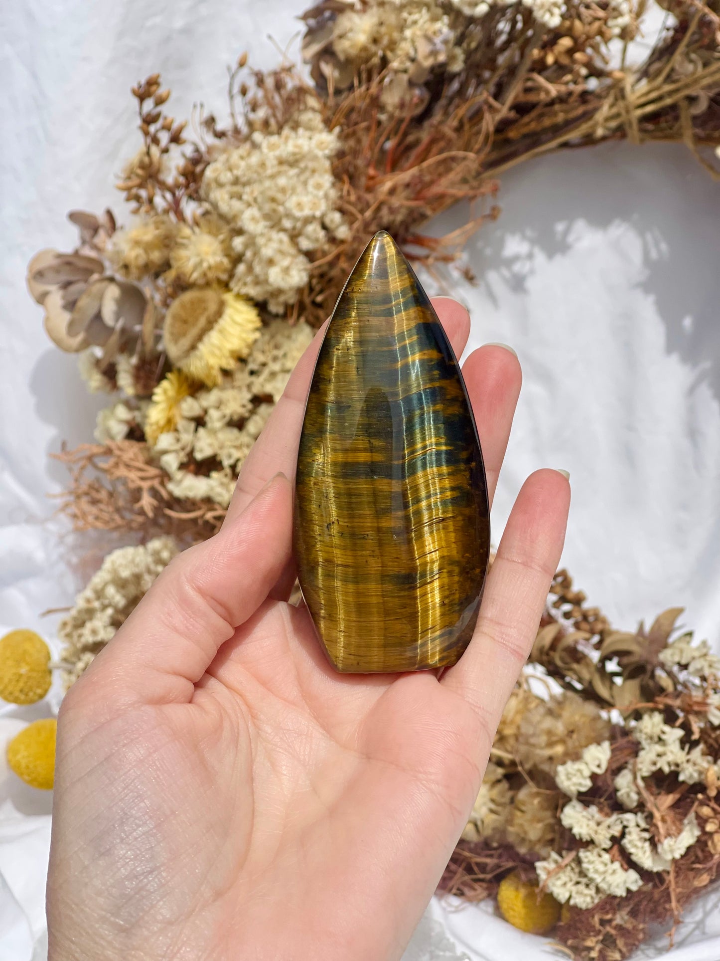 Blue Tiger Eye Flame #2