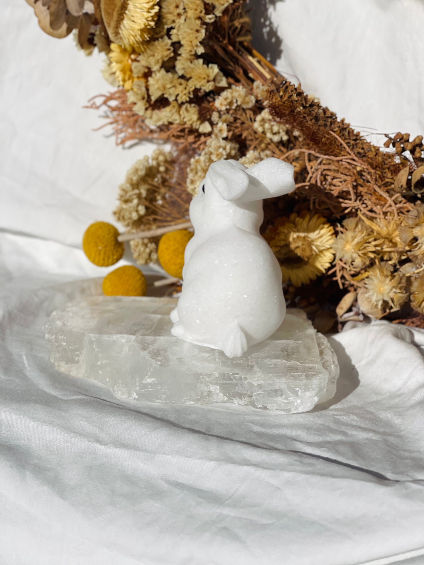 White Jade Bunny
