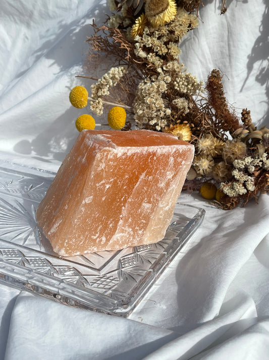 Orange Selenite Raw #2