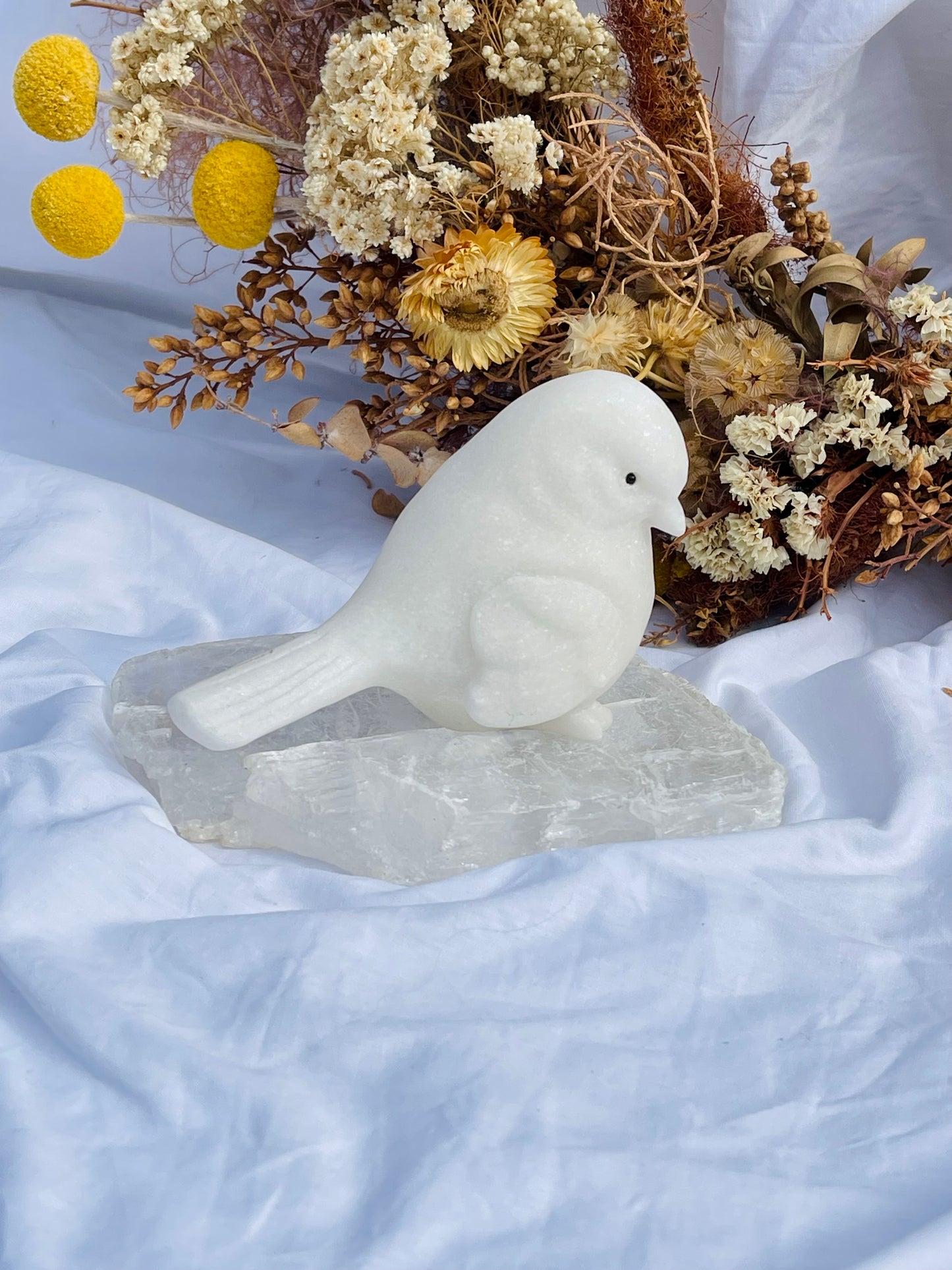 White Jade Bird