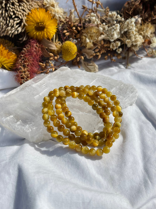 Golden Tiger Eye Bracelet | 6mm