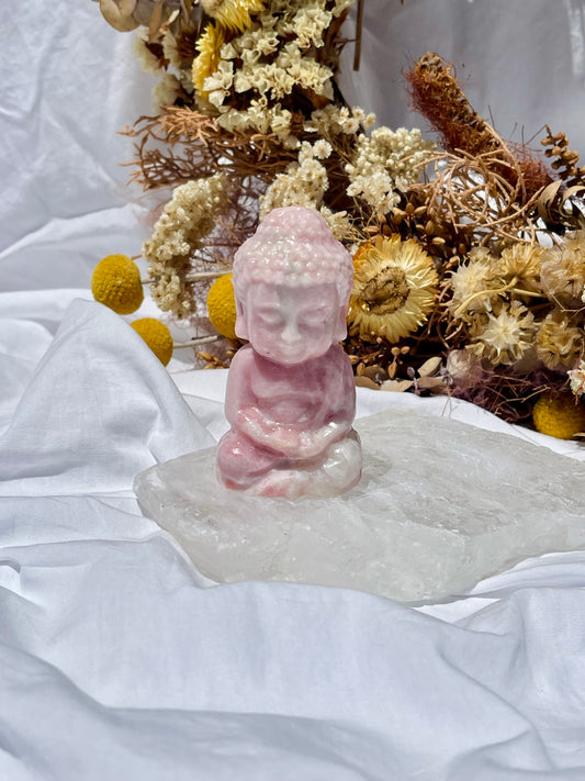 Pink Opal Buddha #1