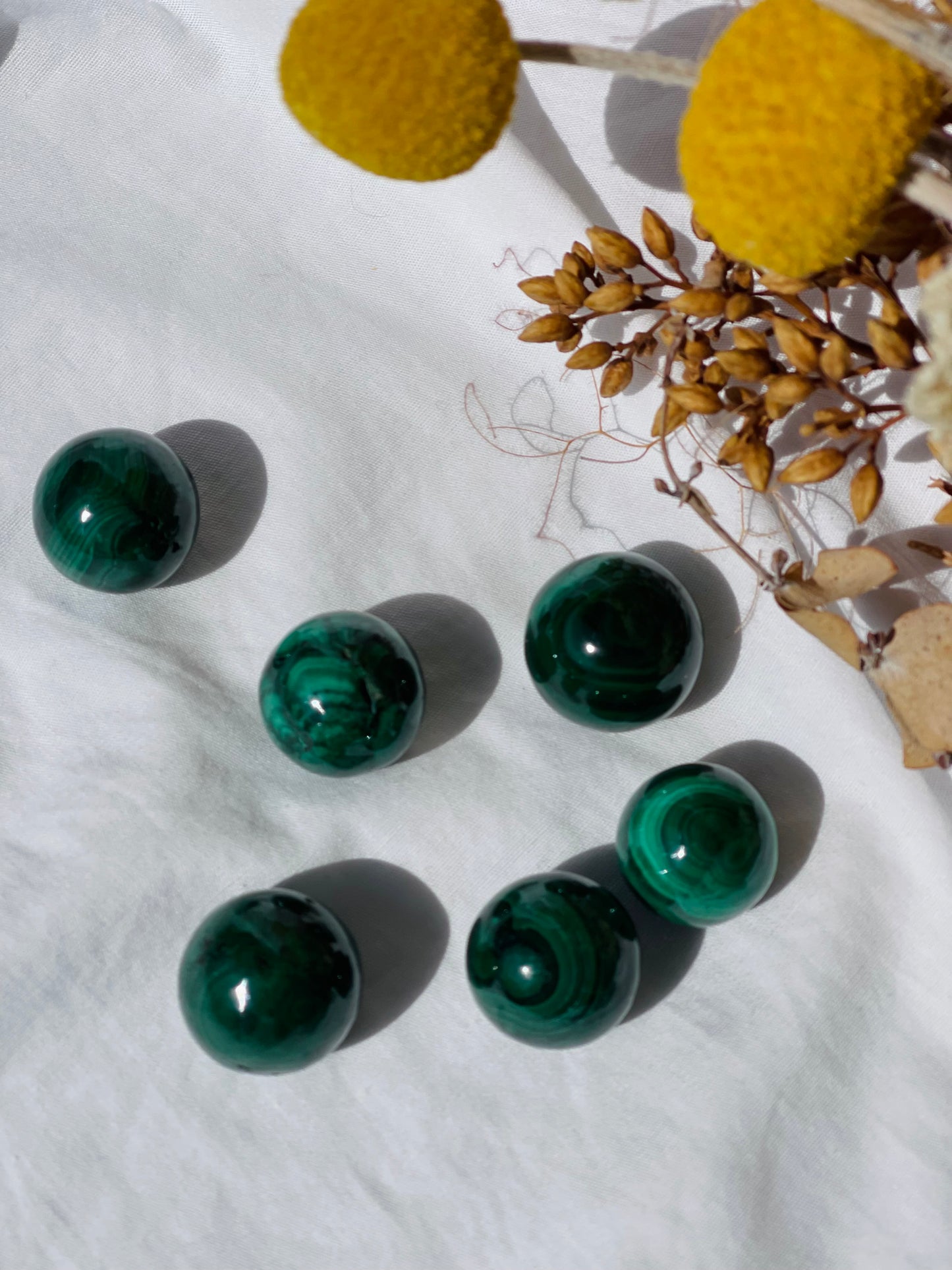 Malachite Mini Sphere | Small