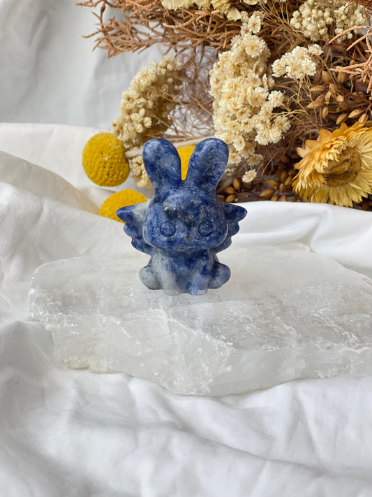 Sodalite Winged Bunny #1