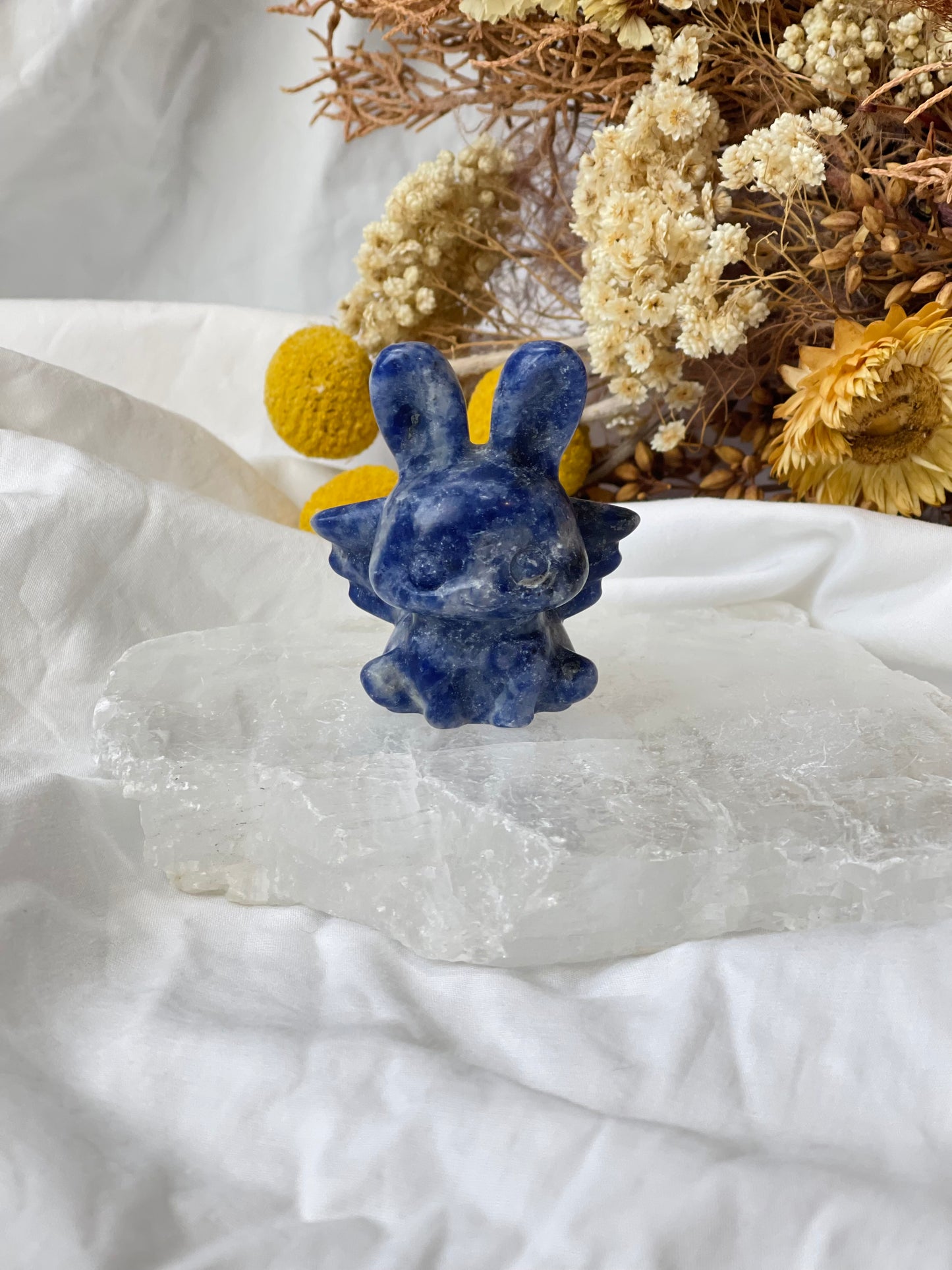 Sodalite Winged Bunny #2