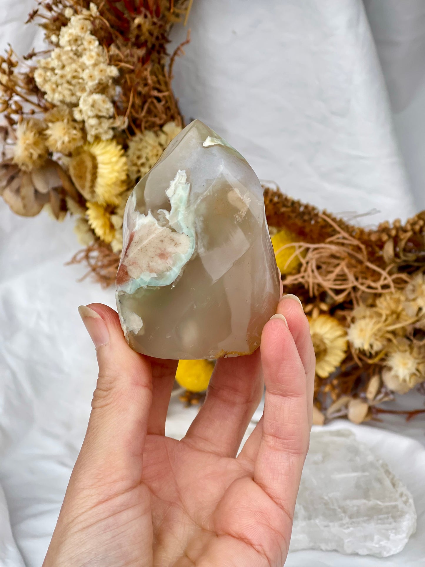 Flower Agate Flame