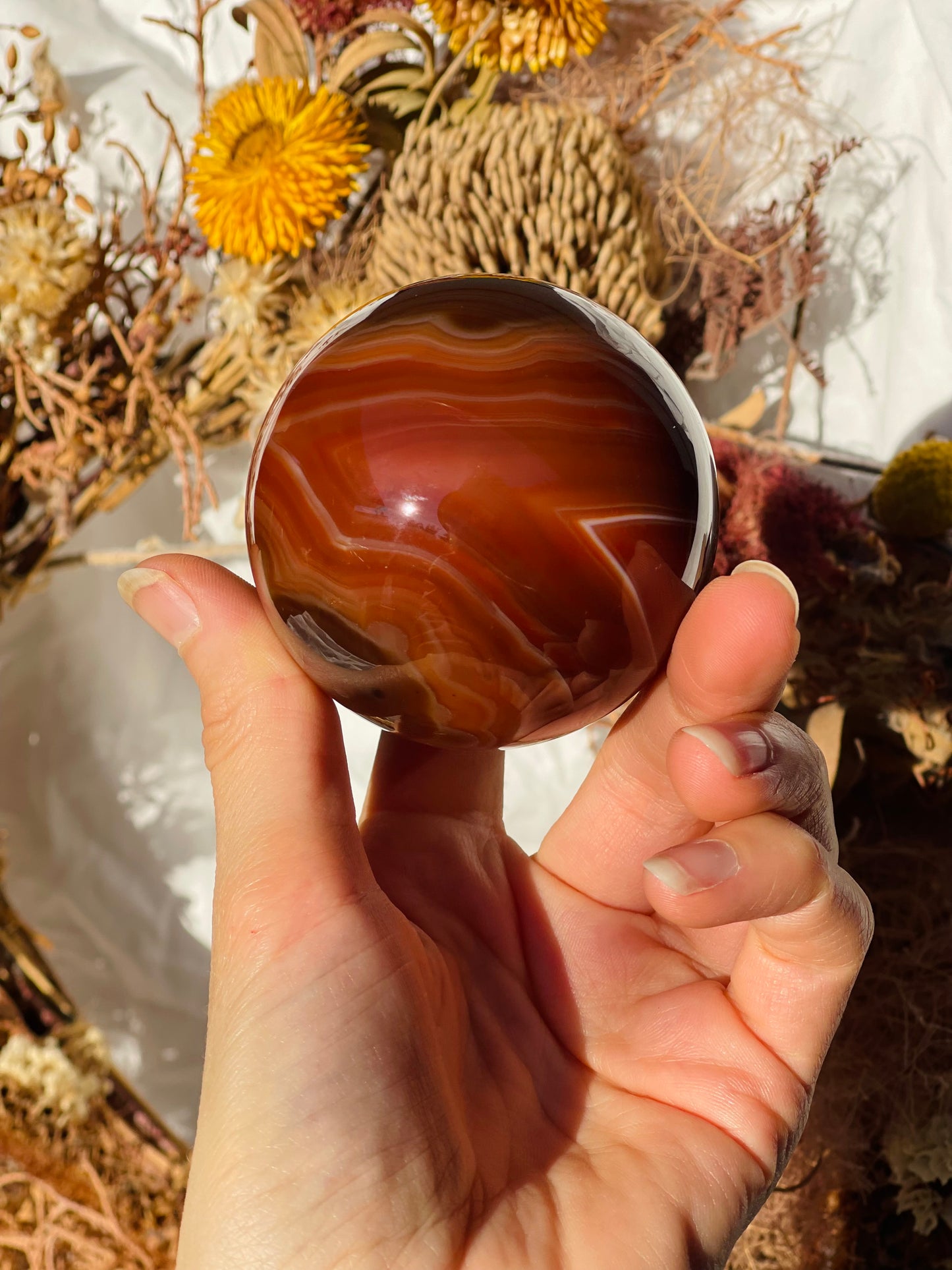 Carnelian Sphere