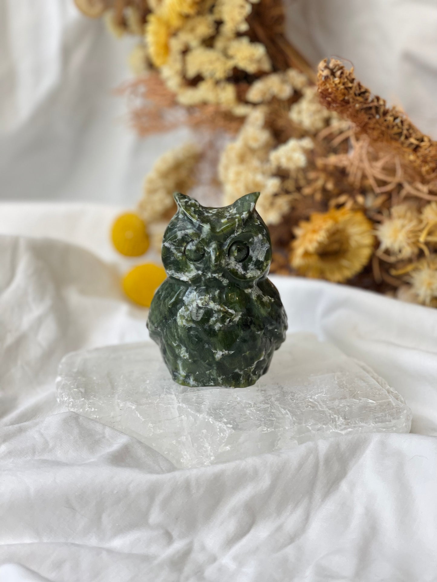 Green Jade Owl #3