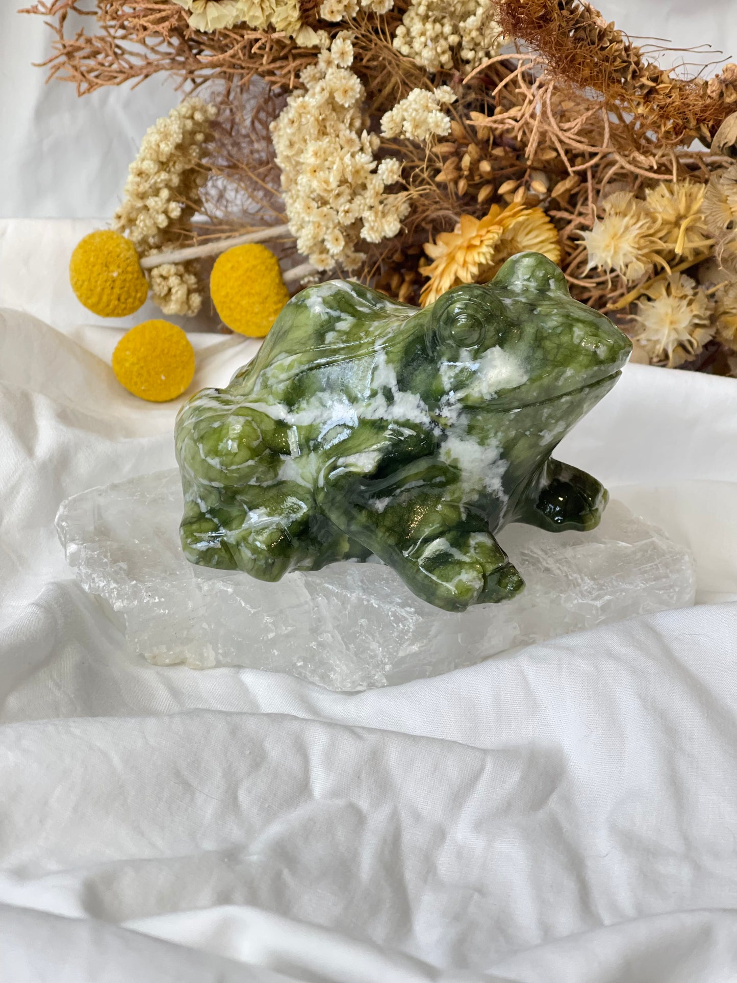 Green Jade Frog | Large #2