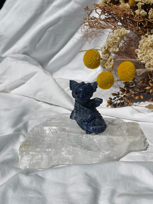 Sodalite Dragon