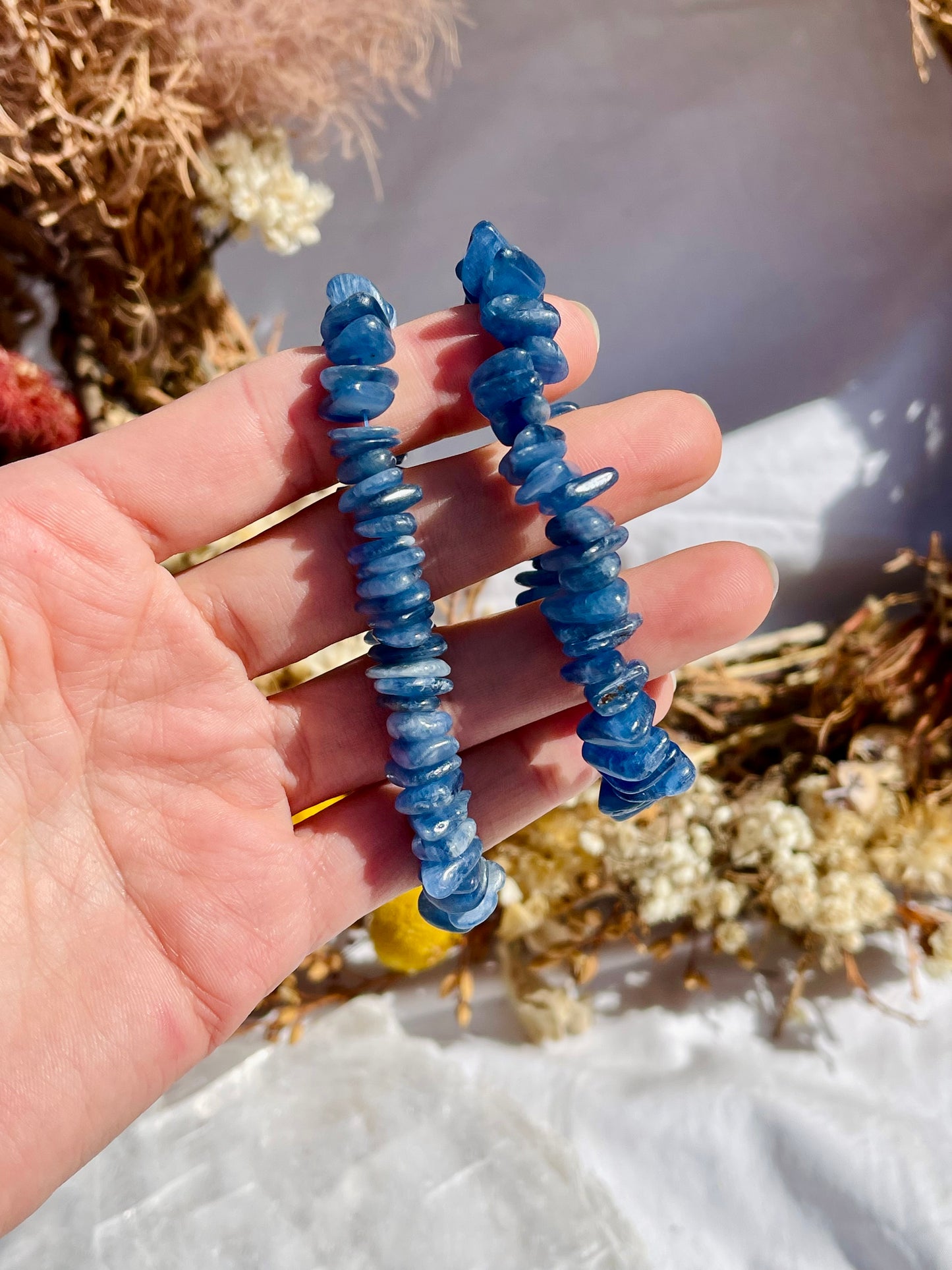 Kyanite Chip Bracelet