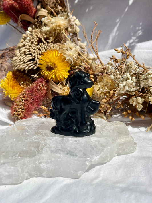 Black Obsidian Horse