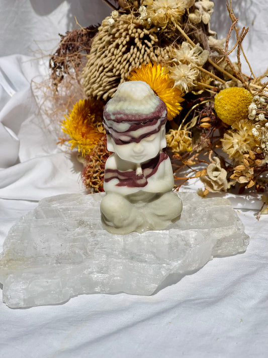 Striped Jade Buddha #2