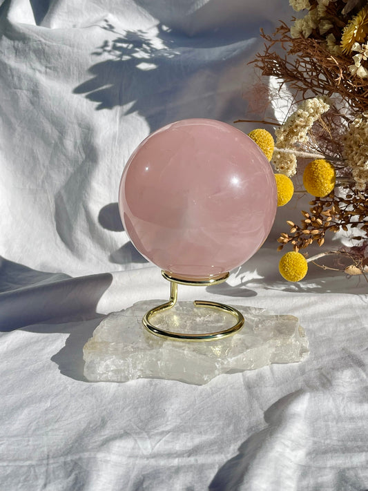 Rose Quartz Sphere