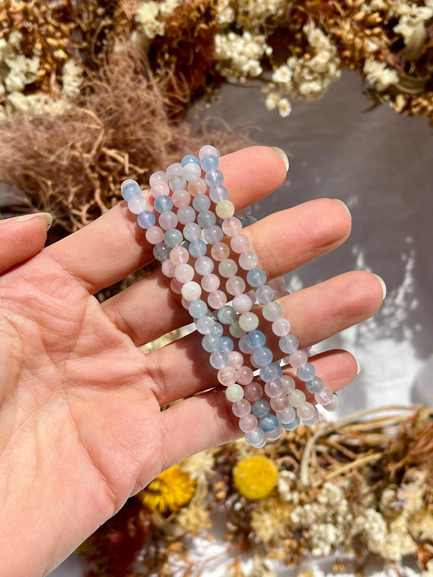 Morganite Bracelet | 4mm