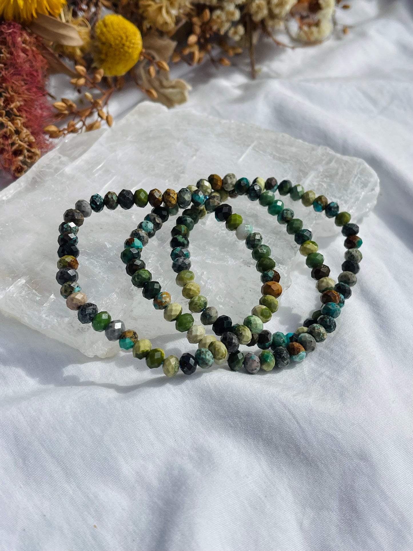 Turquoise Facet Bracelet