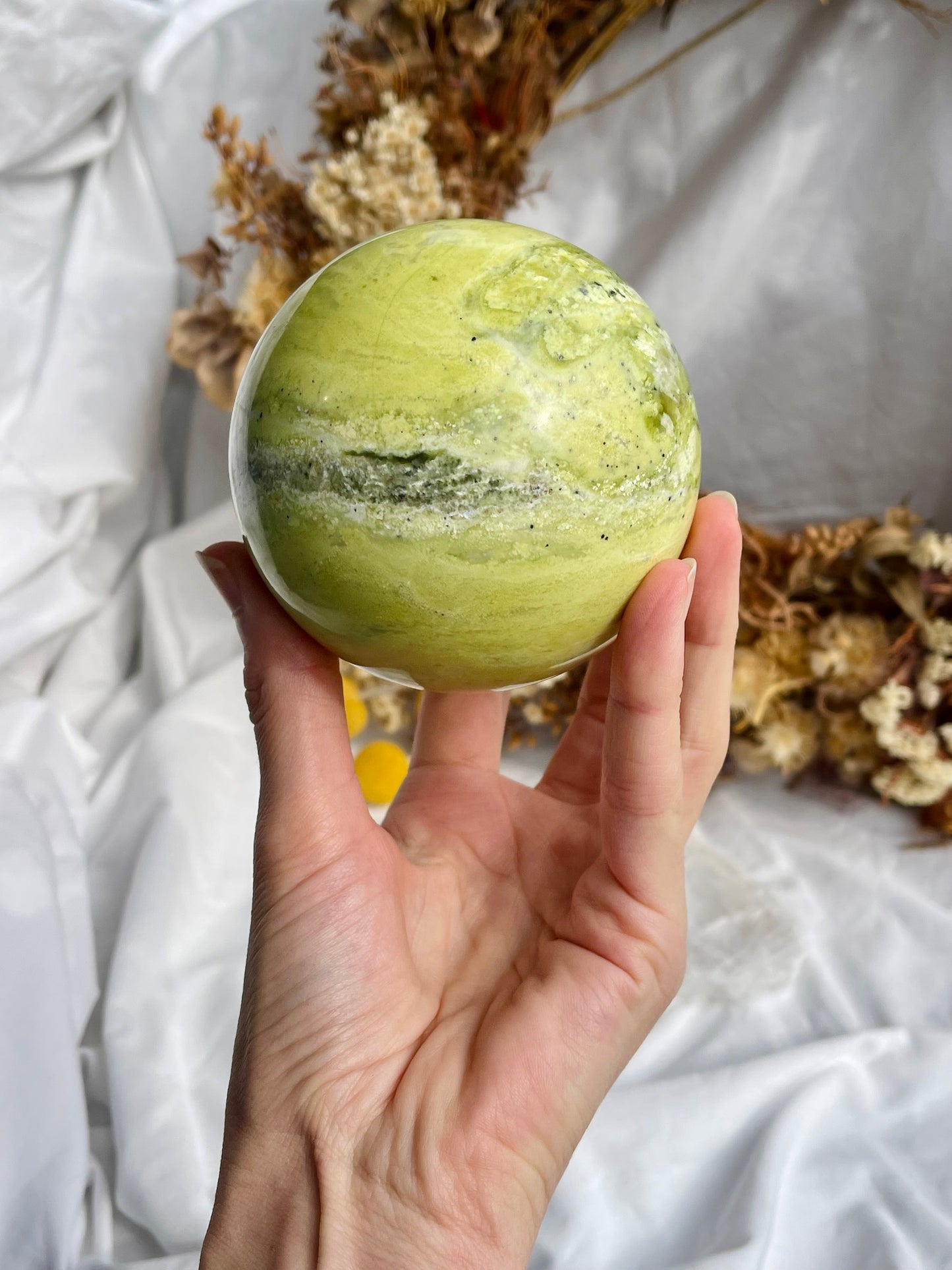 Green Jade Sphere