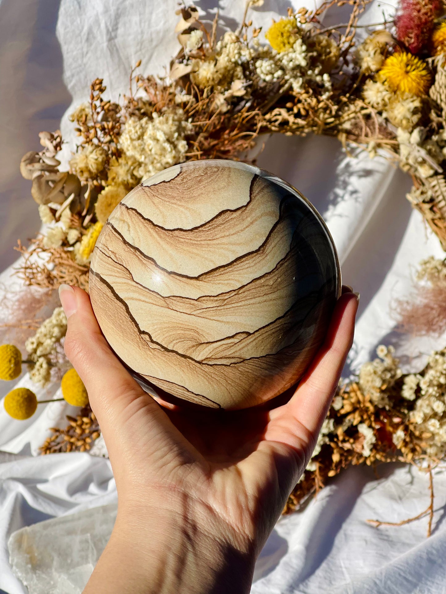 Picture Jasper Sphere