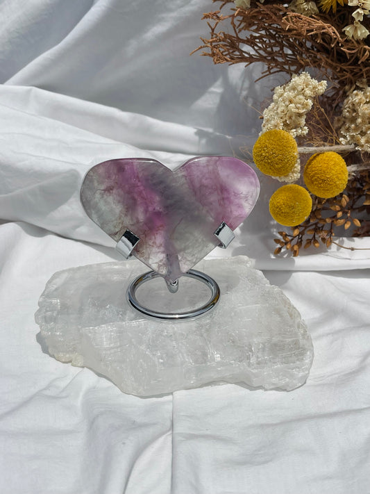 Fluorite Heart #2