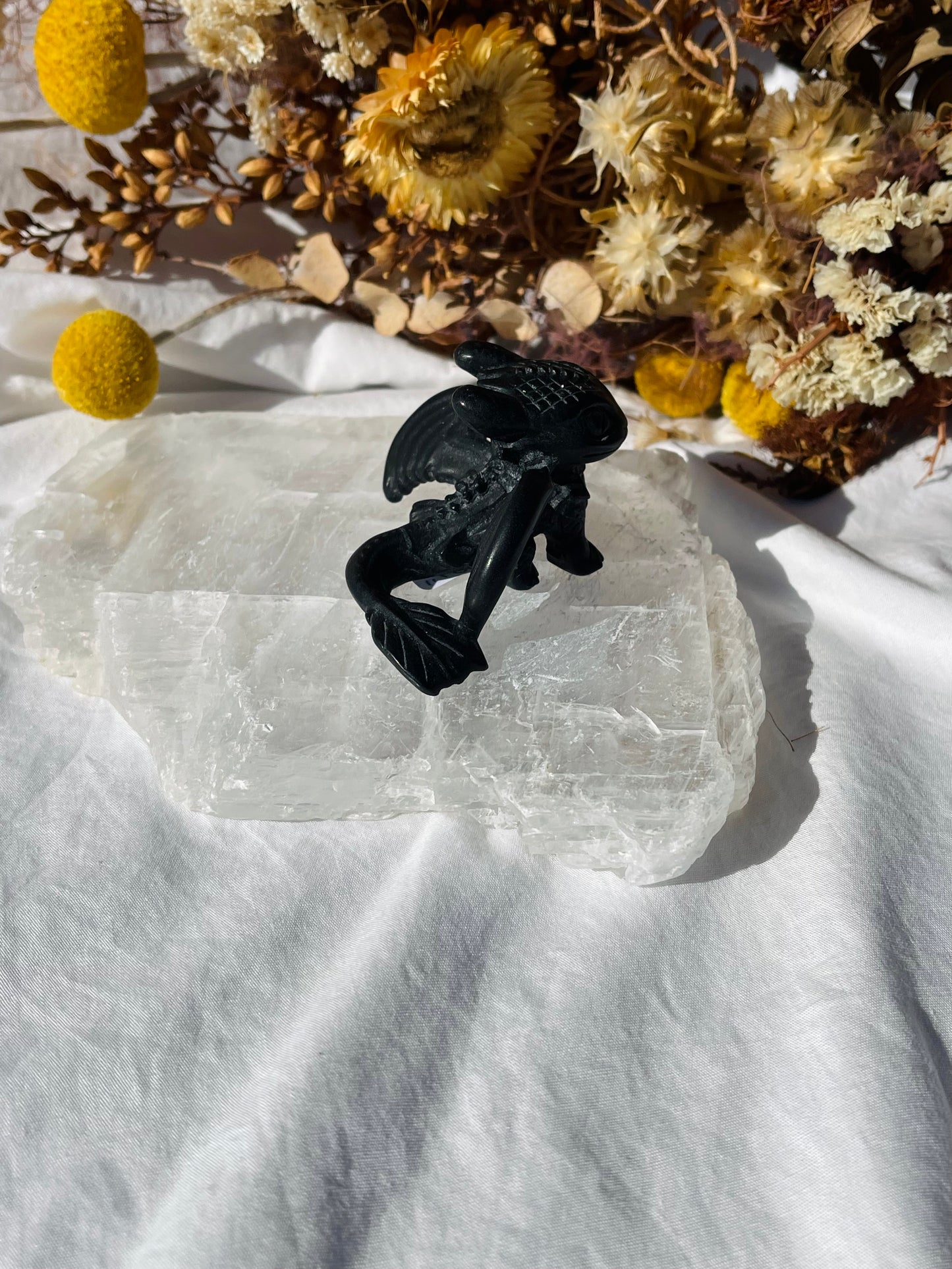 Black Obsidian Toothless Dragon