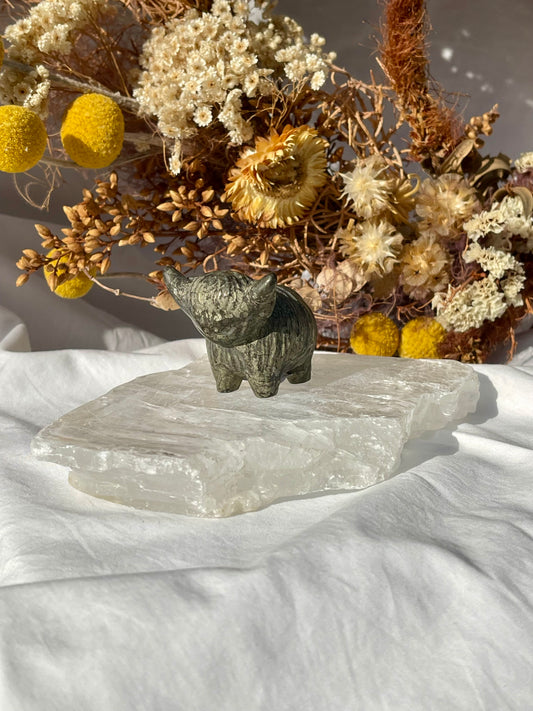Pyrite Highland Cow #1