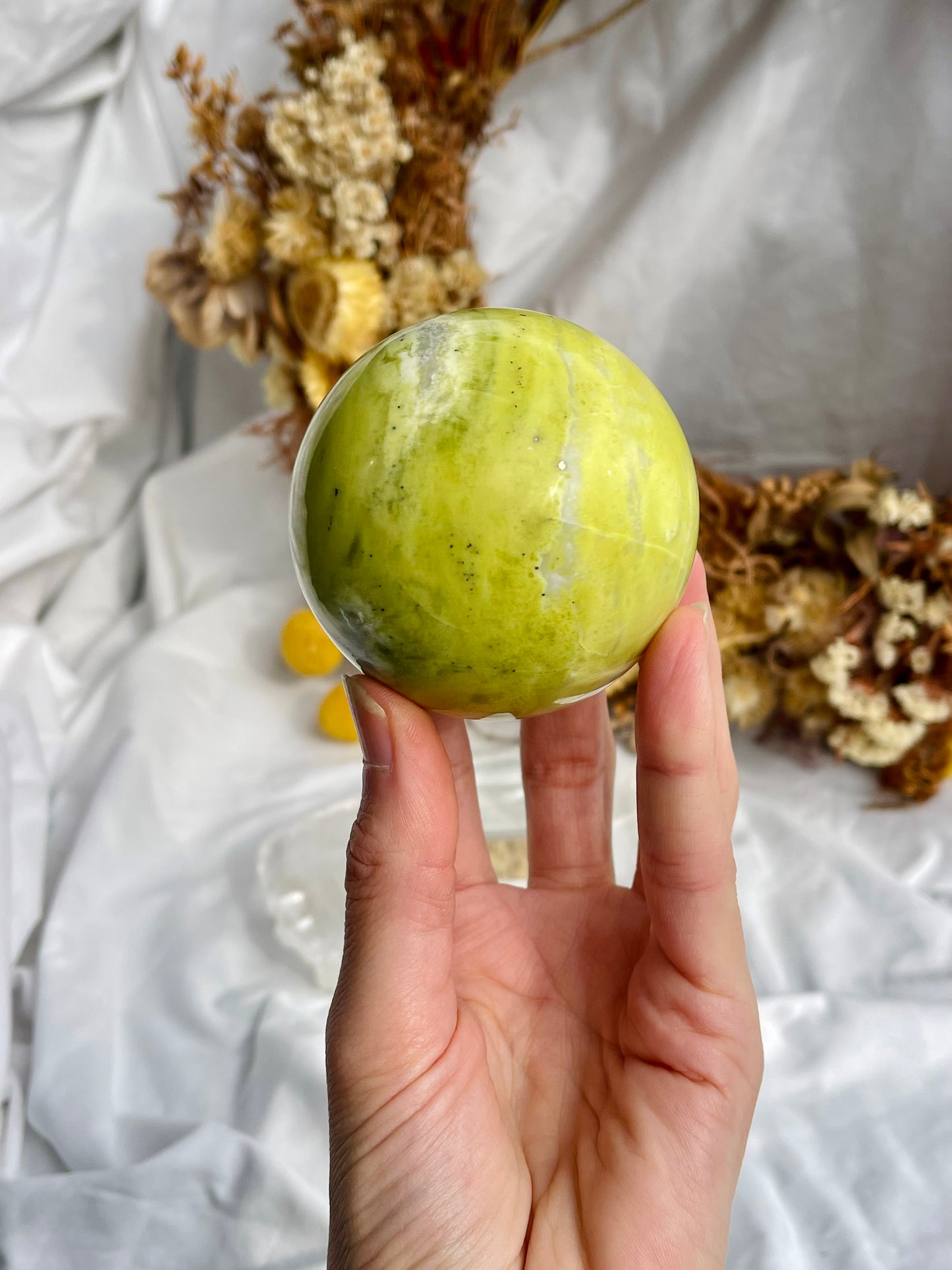 Green Jade Sphere