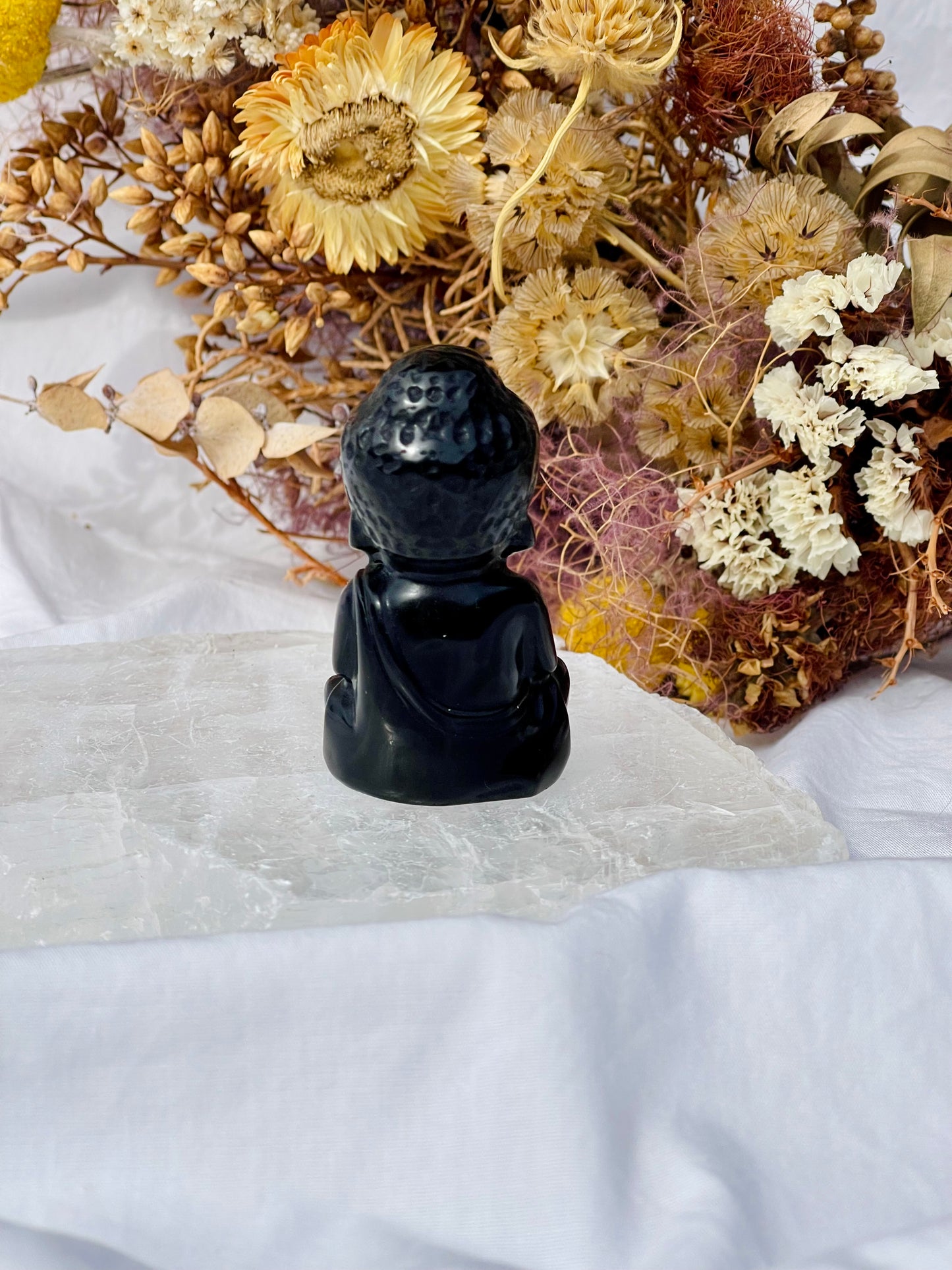 Black Obsidian Buddha #1