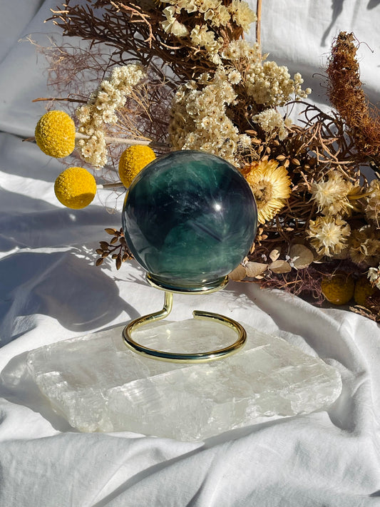 Rainbow Fluorite Sphere #1