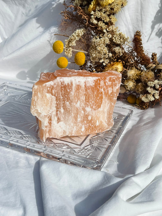Orange Selenite Raw #3