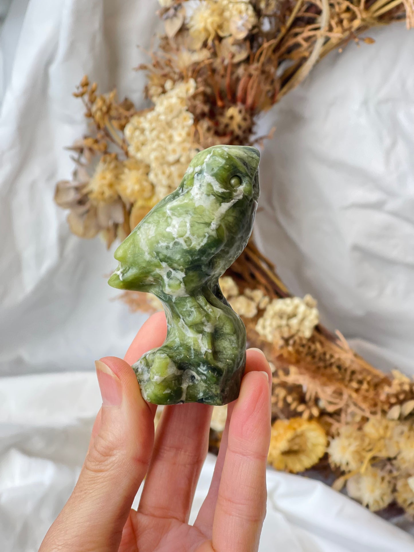 Green Jade Owl