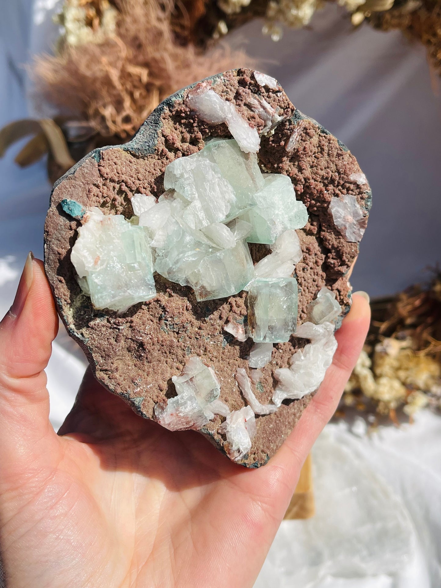 Green Apophylite Specimen