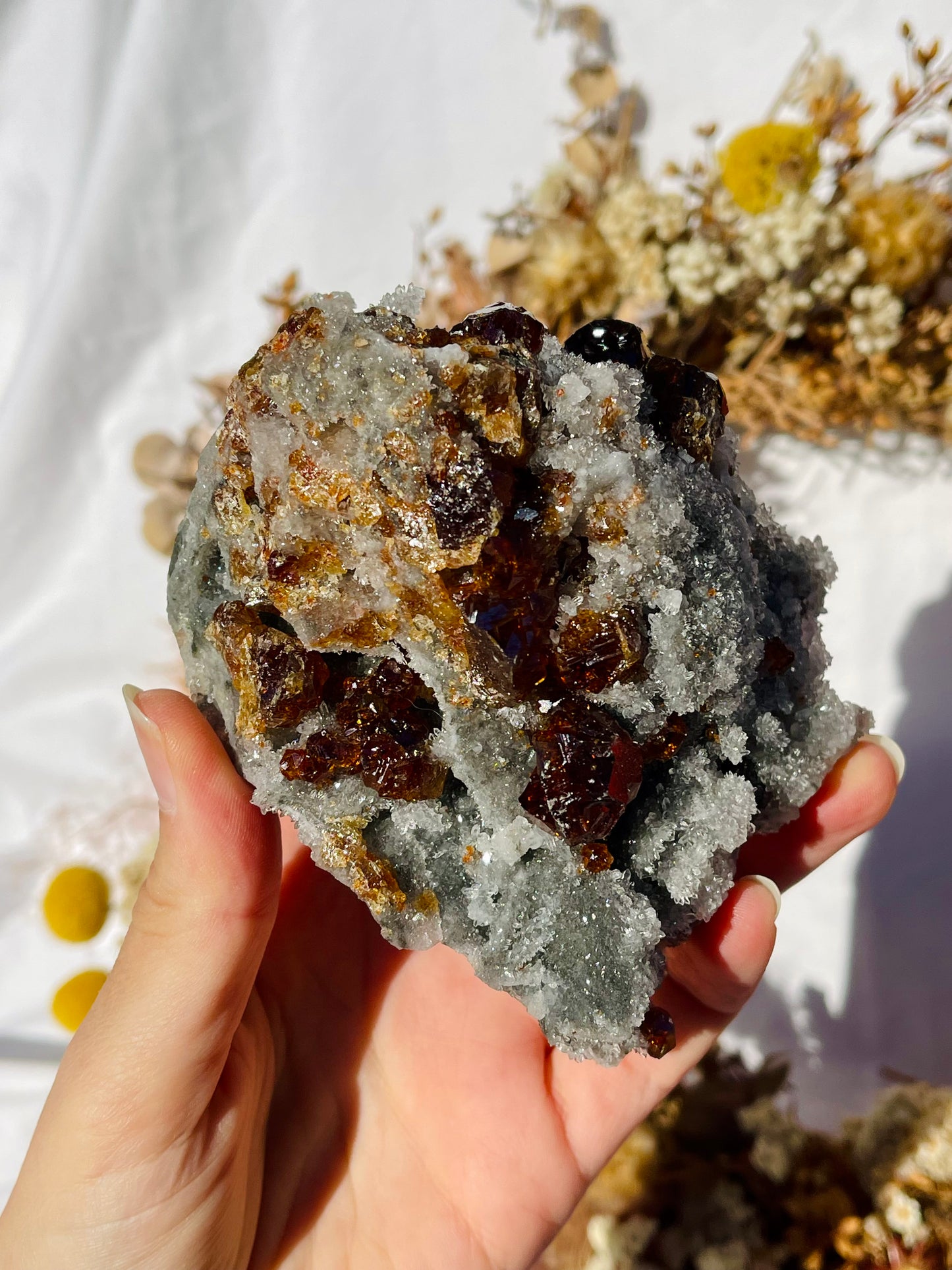 Red | Orange Sphalerite Specimen