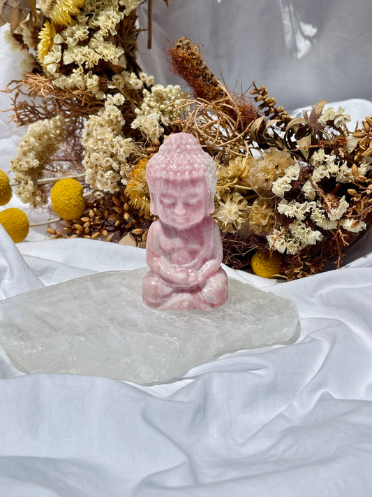 Pink Opal Buddha #2