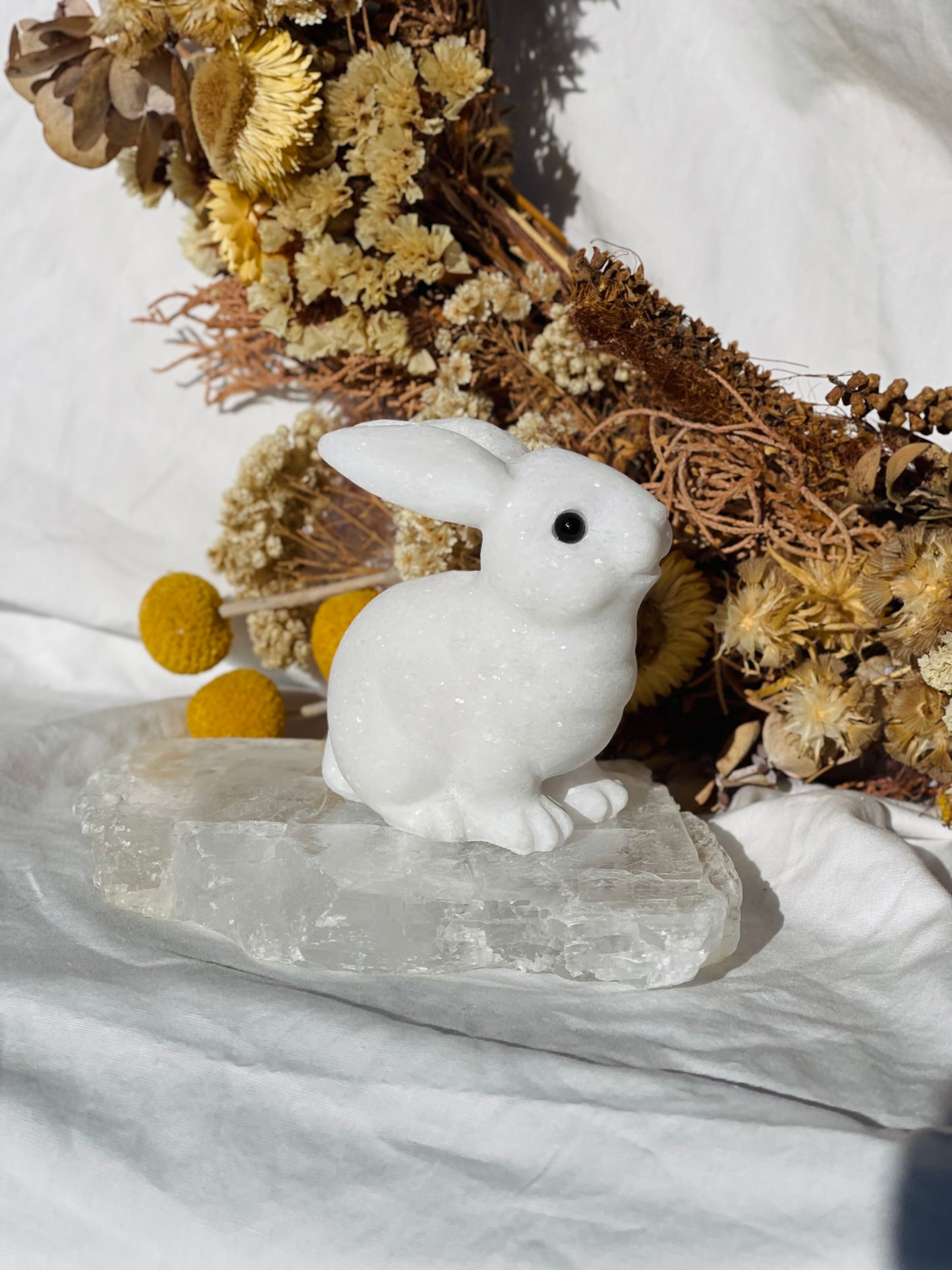 White Jade Bunny
