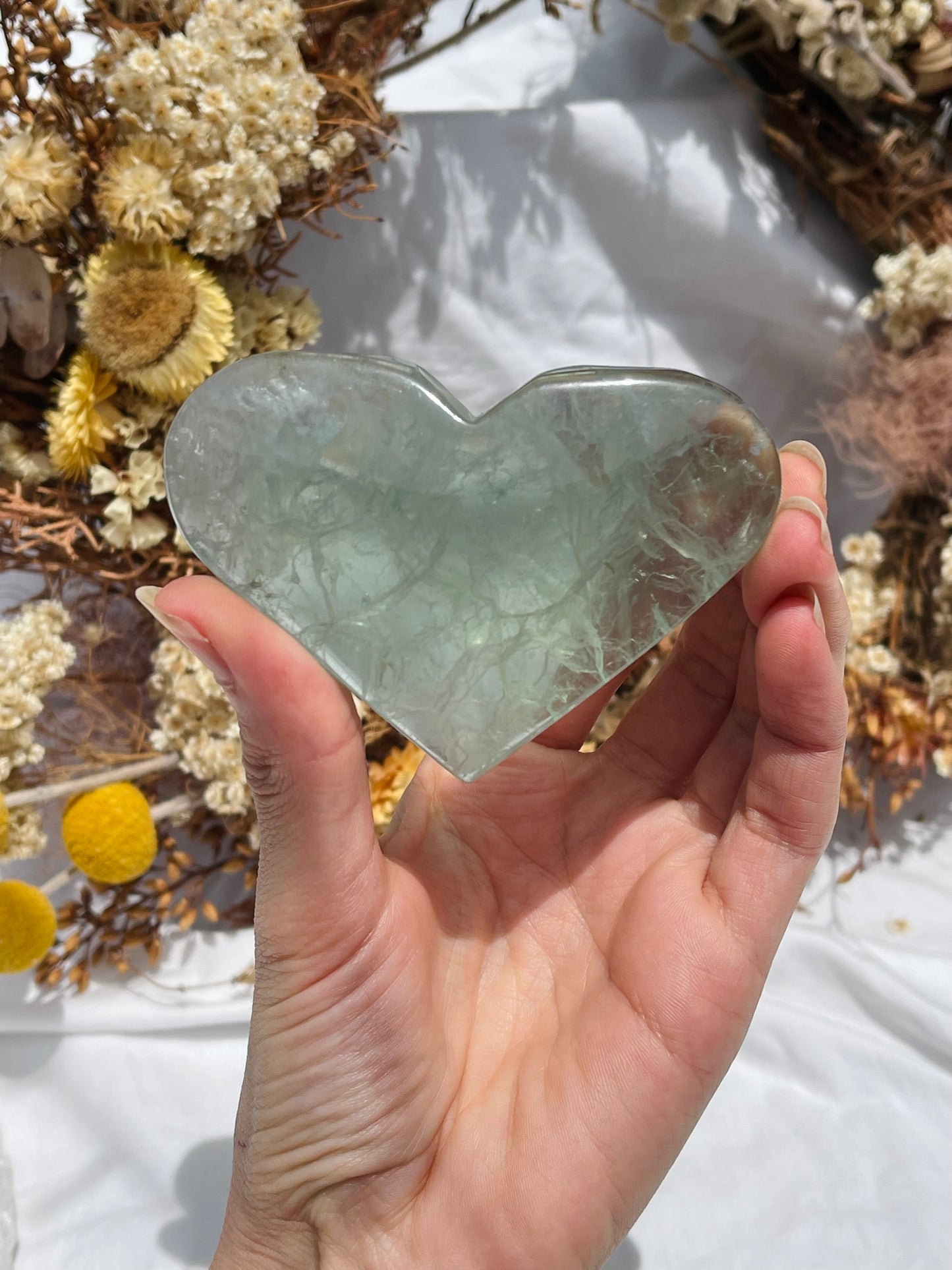Fluorite Heart #1
