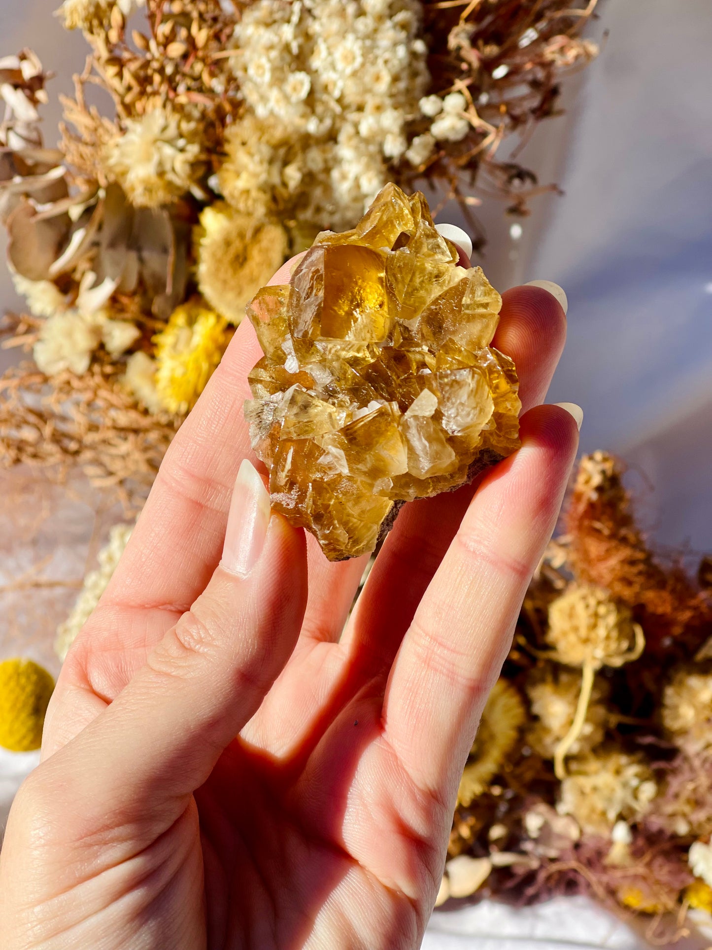 Yellow Fluorite Specimen