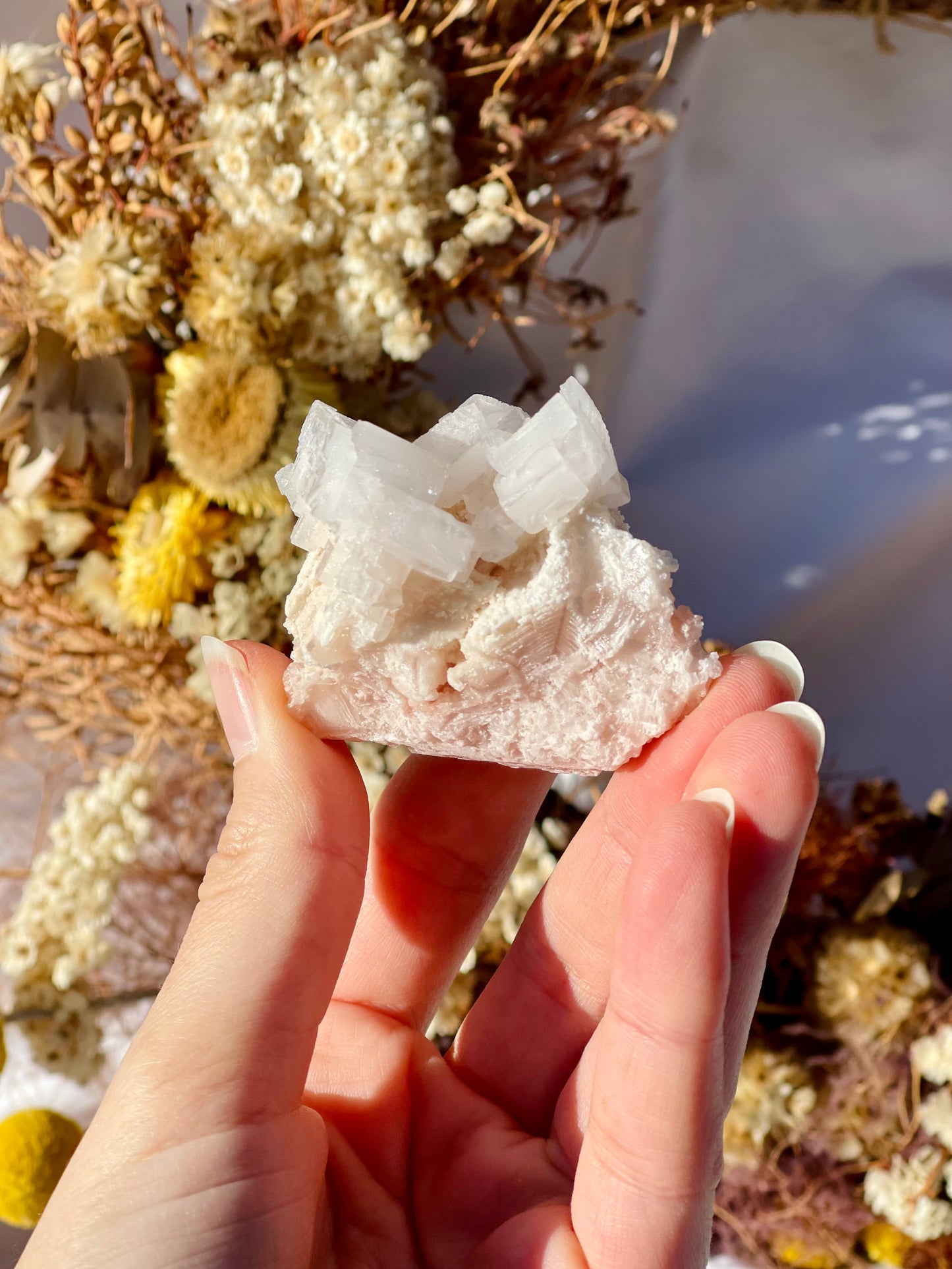 Pink Halite Cluster #2