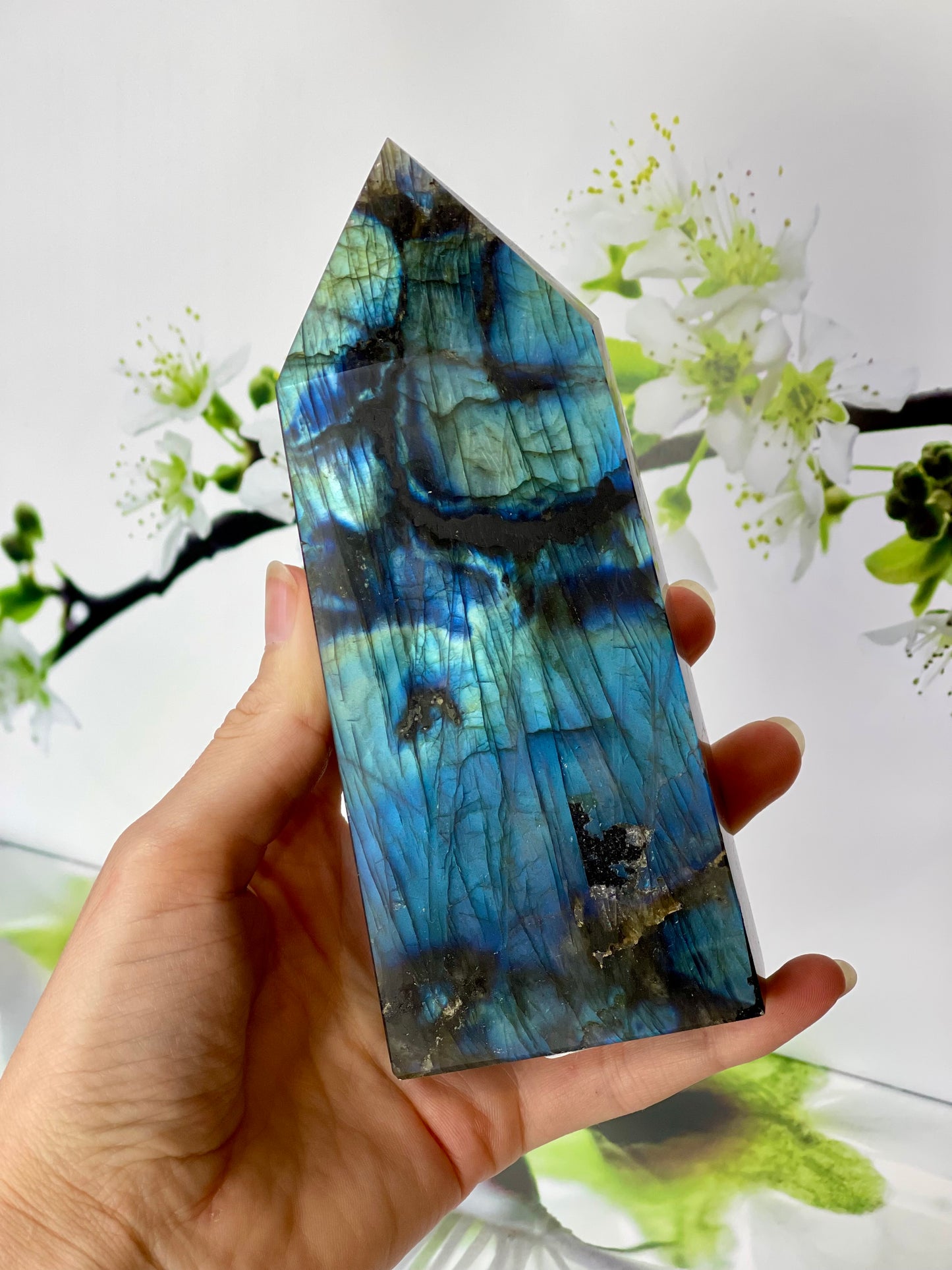 Labradorite Point #1