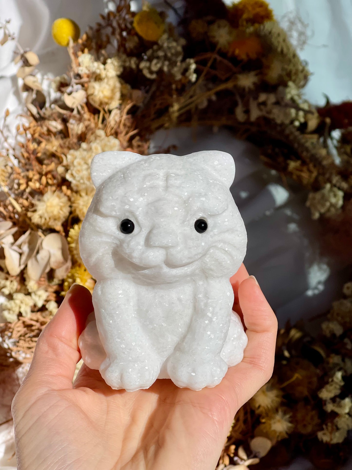 White Jade Baby Tiger