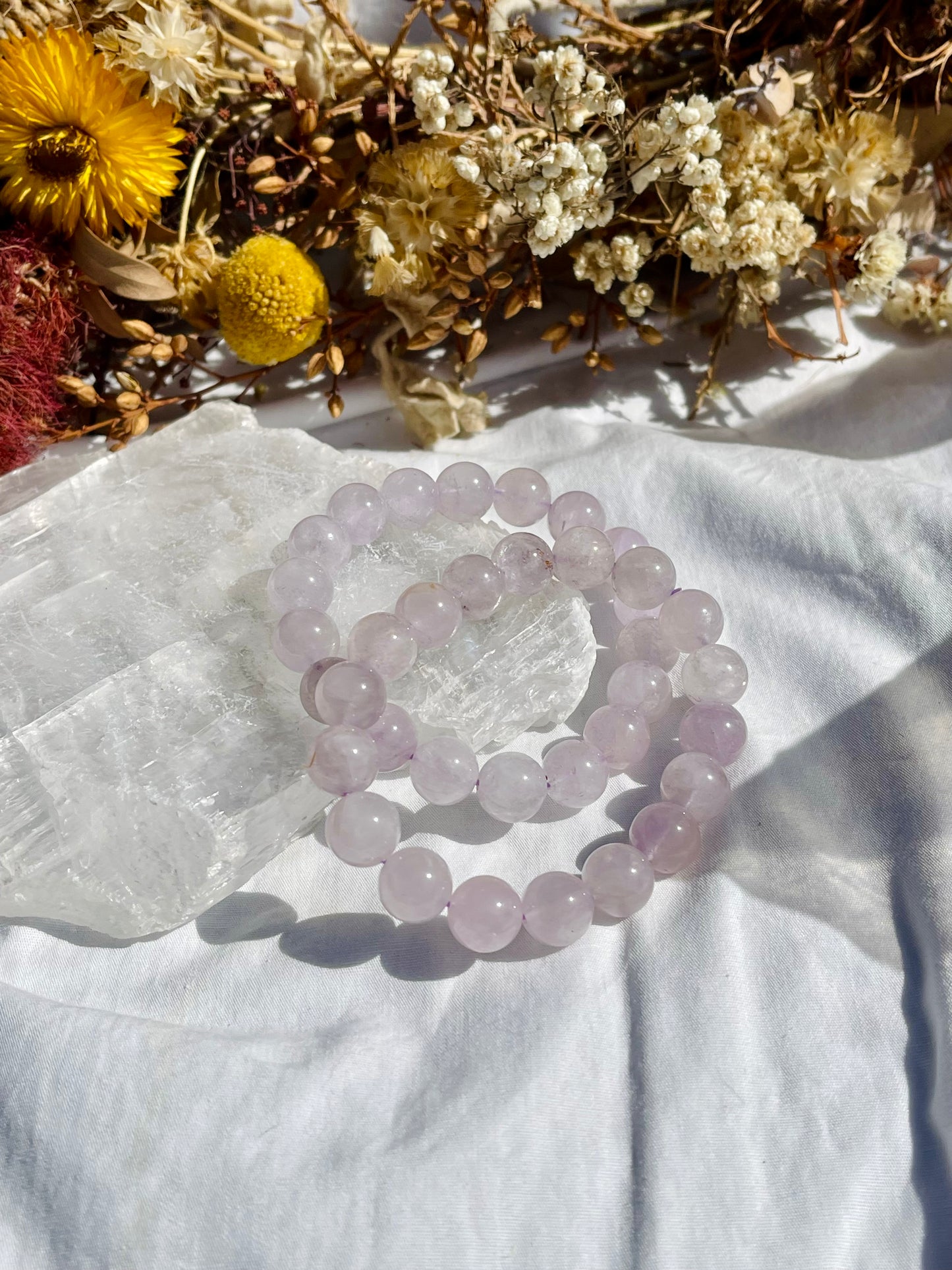 Lavender Amethyst Bracelet